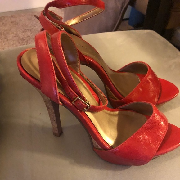 Red Charlotte Russe heels - Picture 2 of 3